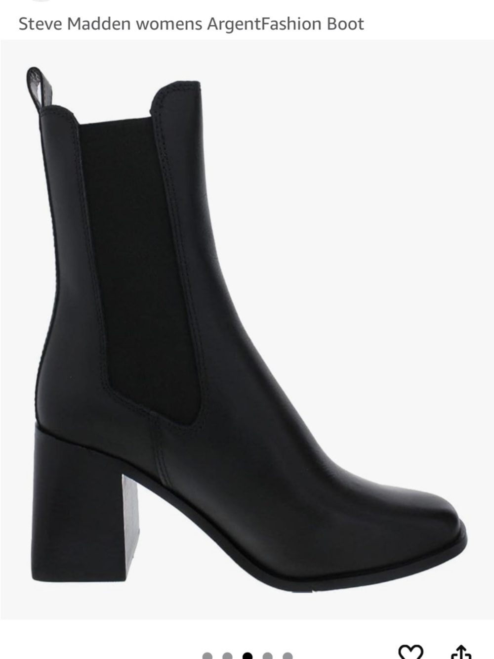 Steve Madden Argent Fashion Boot